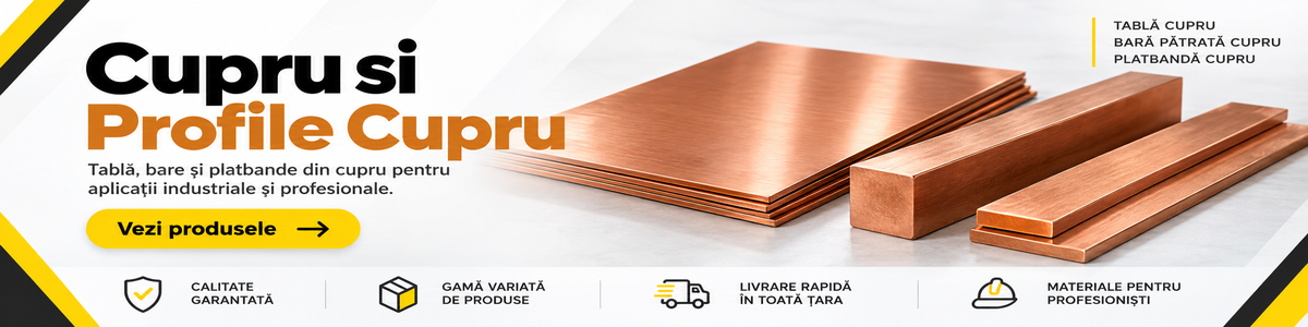 Tabla cupru si profile cupru  la cel mai bun pret
